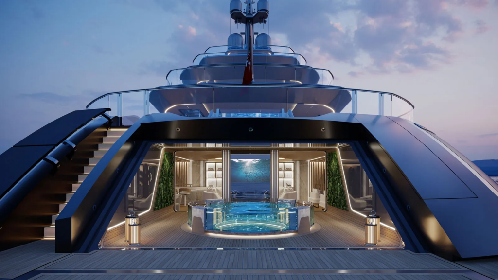 262-Foot Superyacht - Silver Ocean