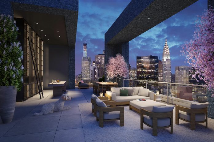 Terrace View Of New York Dream Penthouse