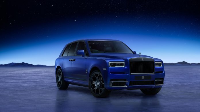 Black Badge Cullinan Blue Shadow